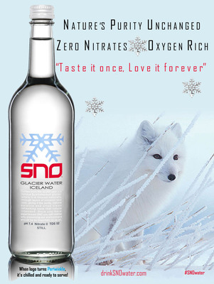 SNO™ Glacier Water from Iceland Earns 'Kid Kritics Approved' Seal