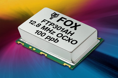 Compact Footprint, Reliable Operating Performance Offered in New SMD OCXO from Fox