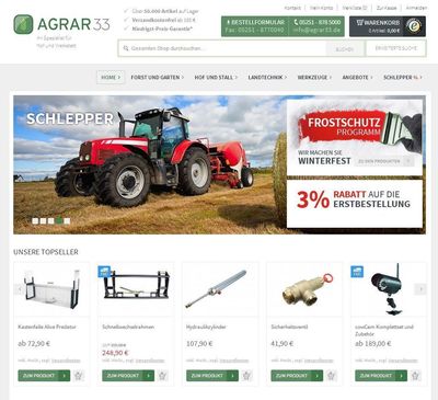 Startup www.agrar33.de Helps Farmers Save Time and Money on Purchases