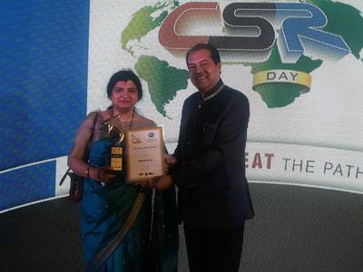 Giving Back - NGO India 2013 Awarded as 'The Best Social Media Campaign' at World CSR Congress