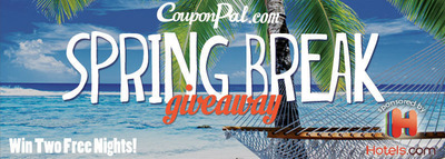CouponPal Gives Spring Breakers a Chance to Win Two Free Nights from Hotels.com