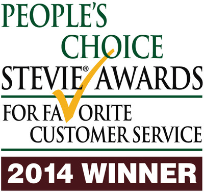 Vonage Wins 2014 People's Choice Stevie® Award For Favorite Customer Service, Telecommunications