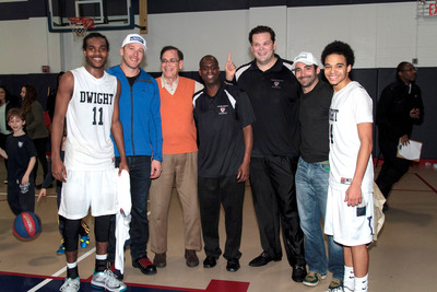 Olympian Bode Miller Cheers on Dwight School to Basketball Championship Victory