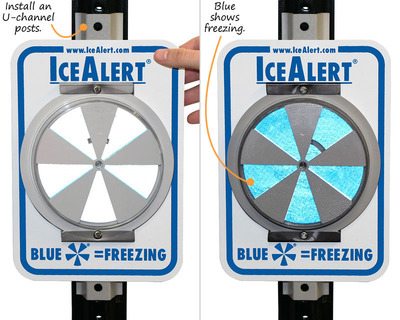 Ice Alert! MyParkingSign Product Gives Icy Conditions Warning