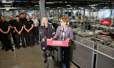 Supporting Ontario Manufacturers: Ontario helps companies innovate and create jobs