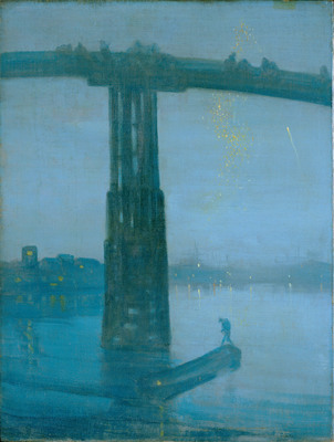Starting May 3, the Smithsonian hosts the largest exhibition of James McNeill Whistler in a generation. &quot;An American in London: Whistler and the Thames,&quot; on view at the Arthur M. Sackler Gallery throughout the summer, is the first show to look at Whistler's transformational early years in London, when he developed his famous &quot;Nocturne&quot; works. (Image: Nocturne: Blue and Gold - Battersea Bridge by James McNeill Whistler; copyright Tate, London 2013, presented by The Art Fund, 1905).