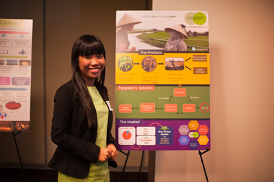 Trang Tran is a co-founder of Fargreen, a social enterprise using technology to convert rice straw waste into a product that can be used for mushroom farming. Fargreen won the grand prize at the University of Washington's Global Social Entrepreneurship Competition.
