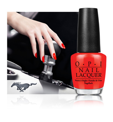 Ford Mustang's 50th Anniversary Inspires Limited Edition OPI Nail Lacquer Collection