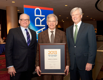 Global Association of Risk Professionals Presents 2013 Risk Manager of the Year Award To Robert B. Litterman At The 15th Annual Risk Management Convention In New York City