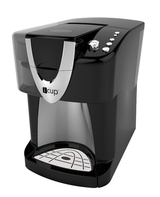 Remington® introduces iCup', the first single-serve coffee brewing system to use rotational SteamBrew' technology.