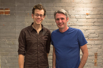 Flipboard Acquires Zite: Mike Klaas, Zite Co-founder, (left) and Mike McCue, Flipboard co-founder and CEO (right)