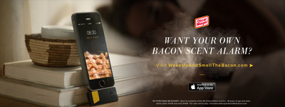 The Oscar Mayer Brand Helps Bacon Lovers Wake Up To The Smell Of Bacon With Innovative Mobile Device