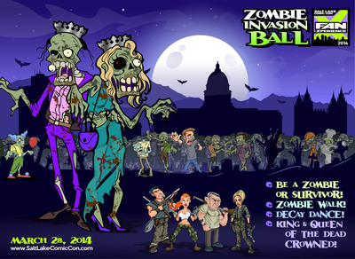 Zombie Invasion Ball to Overrun Utah State Capitol as Part of Pre-FanX Event
