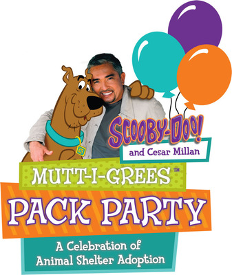 World Famous Canine Scooby-Doo and Animal Behaviorist Cesar Millan Join Forces with Schools Nationwide to Host Mutt-i-grees® Pack Parties in Collaboration with North Shore Animal League America's 2014 Tour For Life