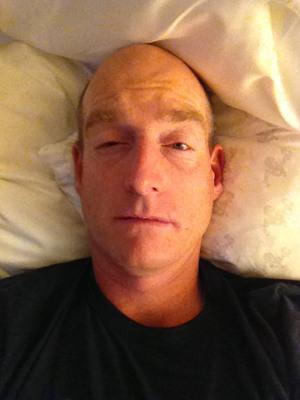 Professional golfer Jim Furyk shows off his tired face as part of 5-hour ENERGY's Daylight Savings Time Twitter event.  Follow the hashtag ShowUsYourTiredFace all day, as 5-hour ENERGY takes to Twitter to wake up America.