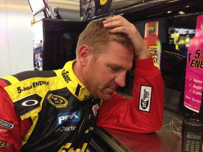 NASCAR driver Clint Bowyer shows off his tired face as part of 5-hour ENERGY's Daylight Savings Time Twitter event.  Follow the hashtag ShowUsYourTiredFace all day, as 5-hour ENERGY takes to Twitter to wake up America.