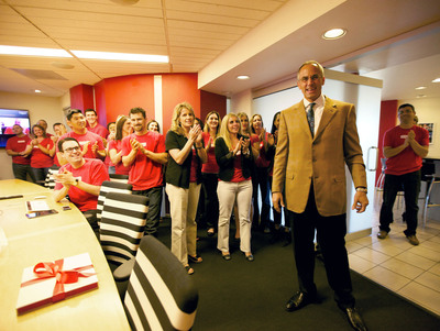 RIESTER Employees Surprise CEO with Collective 'Look' for Agency 25th Anniversary