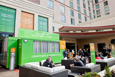 Courtyard by Marriott is taking off on a year-long road trip with its newest program, “Courtyard @,” providing travelers at big event destinations with what they need for a successful trip.