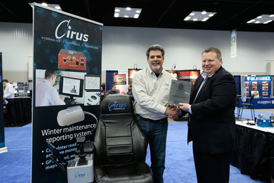 Work Truck Show Innovation Award Goes to Cirus Controls GPS DataSmart Winter Maintenance Reporting System