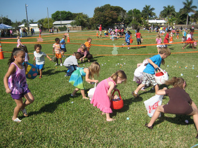 St. Clement Church will be Easter Egg Central during Wilton Manors Leisure Services' Spring Festival Eggstravaganza on April 5th