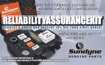 Introducing the new Sundyne Reliability Assurance Kit: the exclusive single source solution for Sundyne technical documentation and genuine spare parts.