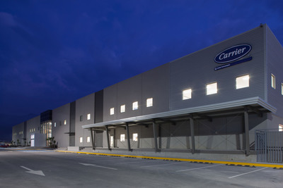 La nueva planta de fabricación de Carrier obtiene la certificación Oro en Liderazgo en energía y diseño medioambiental de parte del U.S. Green Building Council®
