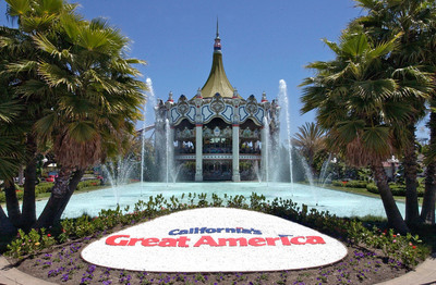 California's Great America theme park in Santa Clara, California