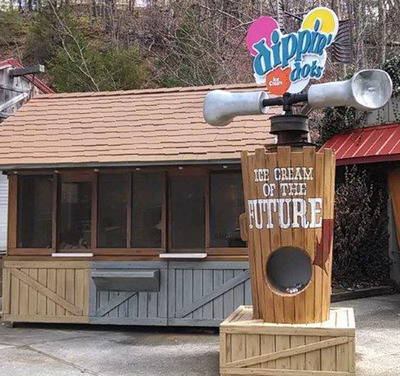The original beaded ice cream is back.  Dippin' Dots return to Dollywood.
