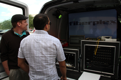 FiberPlex Fiber-Optic Mobile Van Rolls from AV to Interactive Emergency Response