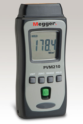 New Handheld Instrument from Megger Aids in Solar Panel Positioning