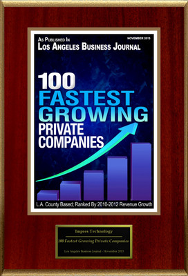 IMPRES Technology Solutions, Inc. Selected For "100 Fastest Growing Private Companies"