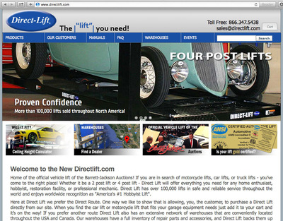 Improved Look and Features Make New Direct Lift® Website Easier to Use
