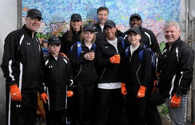 Pictured at the 2014 National Walk for Epilepsy(R): Scott Hussey, Sr. Vice President, Sales; Jordan Fletcher; Mary Melby; Callie Fletcher; Eric Hamborg, Vice President, CNS Sales; Rachael Newman; Tyler Melby; Chris Thibodeaux, Sr. Director, Therapeutic Education and Communication; Mark Evenstad, President and CEO