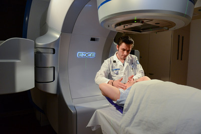 The Edge™ Radiosurgery Suite at Detroit’s Henry Ford Hospital is designed to perform advanced, non-invasive cancer procedures anywhere in the body with extreme precision and low toxicity. Treatments are typically outpatient and completed within the same week – with only one to five sessions