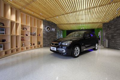 Flowcrete Backs China's Green Car Concept with Sparkling Sustainable Floor for New Showroom