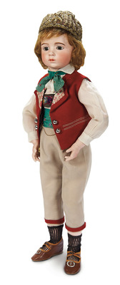 Antique doll made by sculptor Albert Marque sells for $300,000 and sets new world auction record.