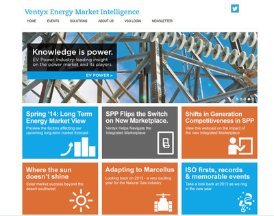 New Ventyx Energy Market Intelligence Website Offers Online Access to Select Industry Analysis