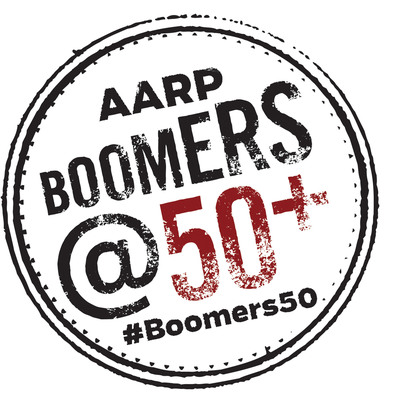 AARP Boomers @50+ logo