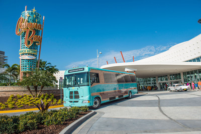Universal’s Cabana Bay Beach Resort officially welcomes its first guests today.  This brand-new value and moderately-priced property is the fourth on-site hotel at Universal Orlando Resort and evokes the classic, retro-feel of iconic beach resorts from the 1950s and 60’s.