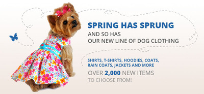 Helping Fido Look Fabulous, TheUncommonDog.com Launches Apparel Section, Offering Superior Selection of Hoodies, Jackets, Shirts, Dresses and More