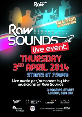 Raw Material Invites You to 2014 Raw Sounds Spring Event on April 3, for Free Live Music, Poetry and Food