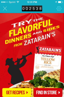 Zatarain's Joins inMarket Mobile to Mortar™ Platform, Becomes World's First CPG Brand Using Beacon Technology in Retail