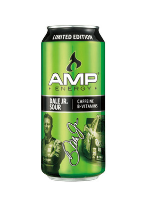 The new AMP Energy Dale Jr. Sour can, available exclusively at participating 7-Eleven stores