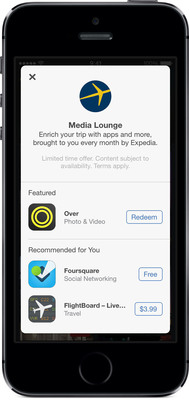 Expedia Media Lounge