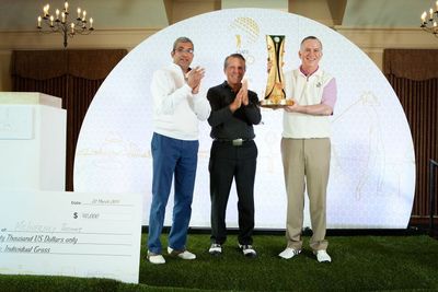 Thomas McInerney, CEO, Genworth Financial, Wins the iGATE CEO Golf Cup 2014