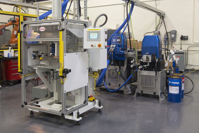Henkel's new high-pressure Resin Transfer Molding (RTM) system enables automotive OEMs and suppliers to test the viability of carbon-fiber and glass-fiber composites with Henkel's Loctite(R) MAX Series for future applications. Henkel's RTM system is believed to be the first high-pressure RTM system for a two-component polyurethane in the United States.