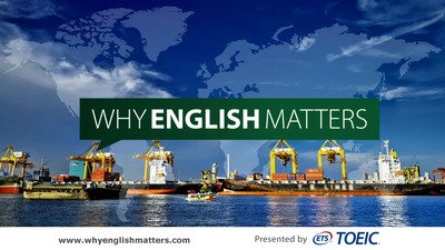 TOEIC® Program Launches New 'Why English Matters' Website