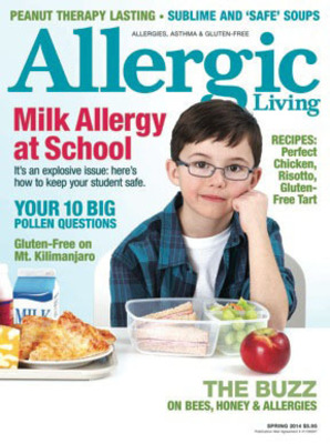 Allergic Living Magazine Examines Controversial Debate Over Milk Allergy in Schools