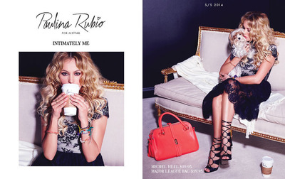 JustFab Introduces New Spring/Summer 2014 Collection by Paulina Rubio Exclusively for Its Members