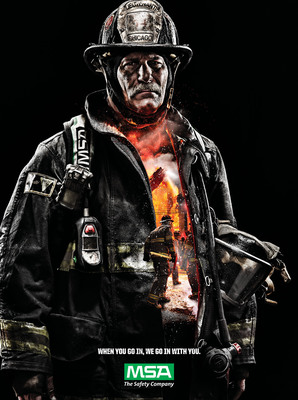 “Breathe Easier. It's Here.” MSA Introduces Next-Generation Breathing Apparatus for Firefighters - the MSA G1 SCBA - in Indianapolis.